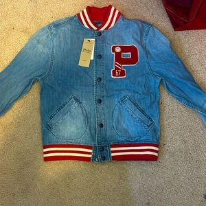 POLI RALPH LAUREN JEAN JEAN JACKET USA SET